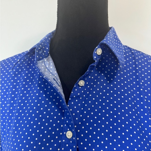 Ralph Lauren Long Sleeve Polka Dot Top - Picture 4 of 9